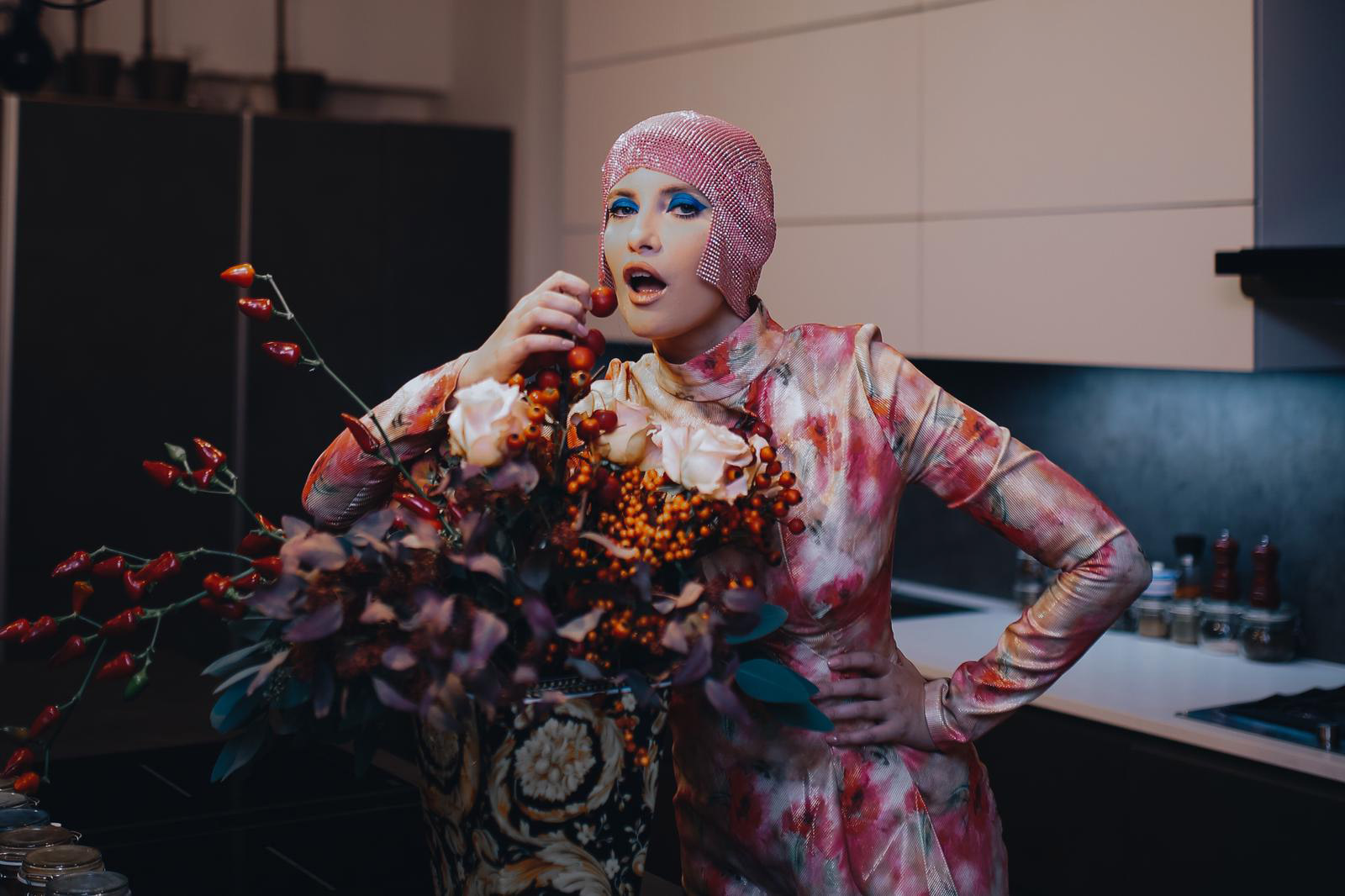 Iulia Albu in bucataria ei Nolte